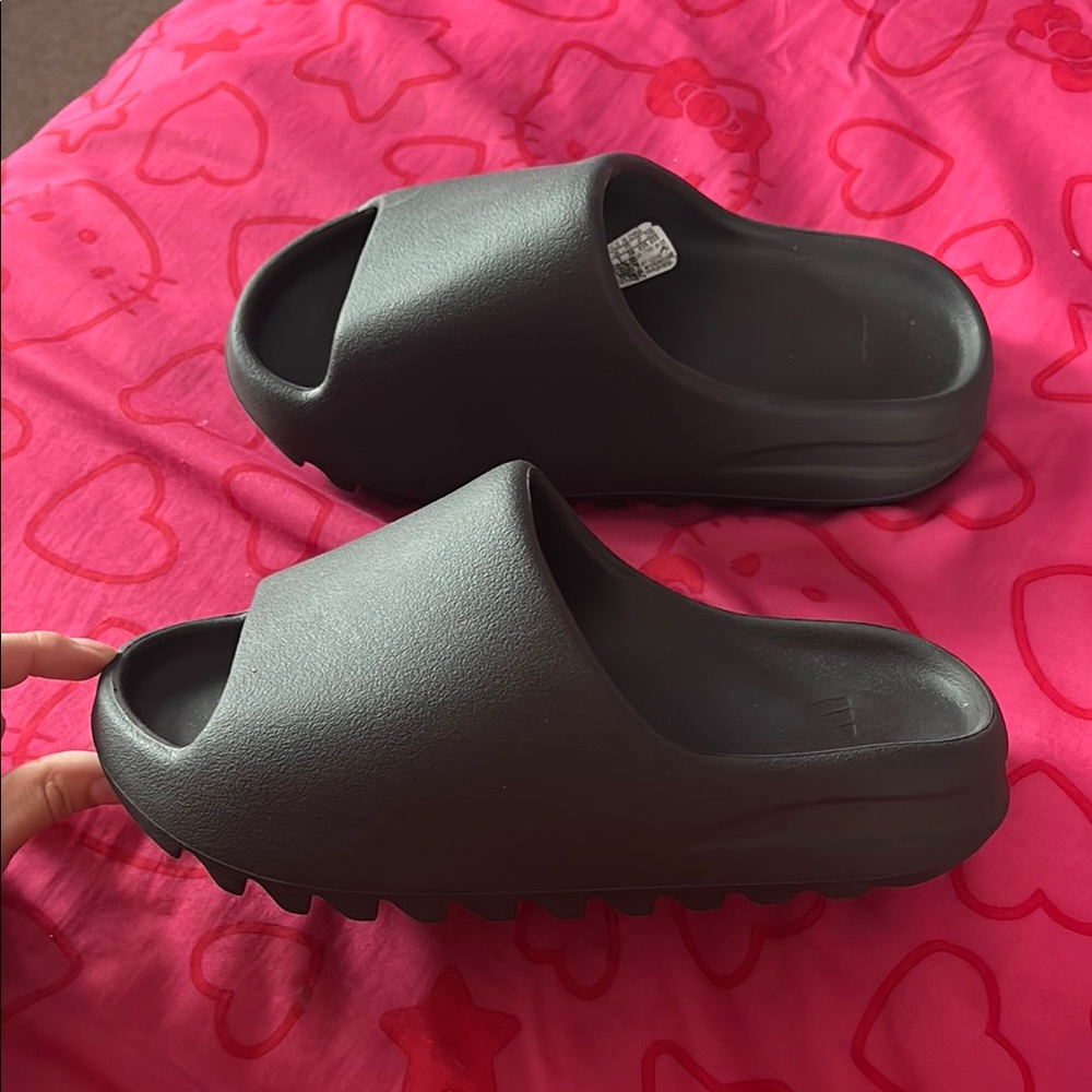 Black Slide Sandals